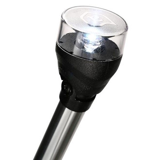 Attwood® - 60" L Locking-Collar Articulating White All-Round Pole LED Light