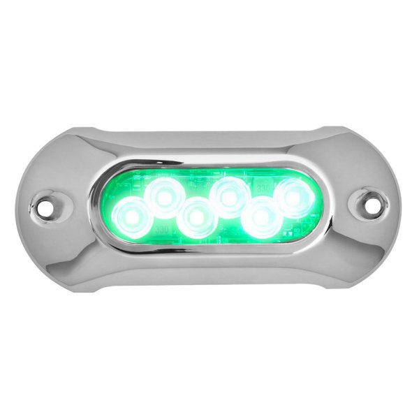 Attwood® - LightArmor (HP) Series 5" Tactical Green 1350 lm Surface Mount Underwater LED Light