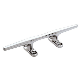 Attwood® - 8" L x 1-1/4" H Stainless Steel Open Base Herreshoff Cleat, Aftermarket
