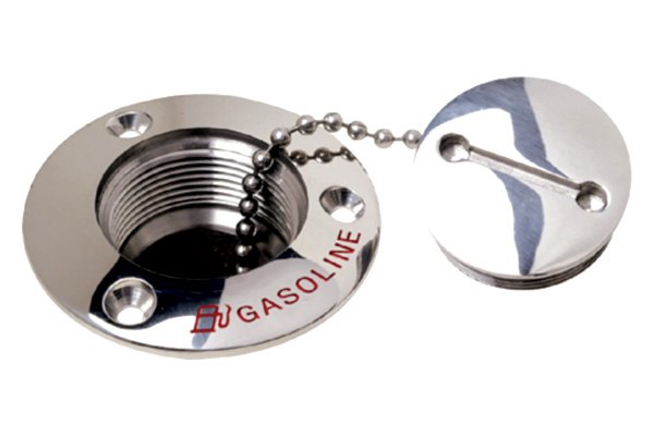 Attwood® - Stainless Steel Deck Fill Cap & Chain