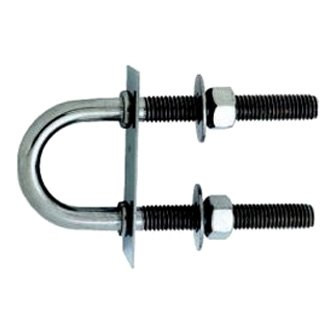 Attwood® - 1-1/16" I.D. x 5-5/8" L Stainless Steel Bow Eye with Stainless Steel Nuts & Washers