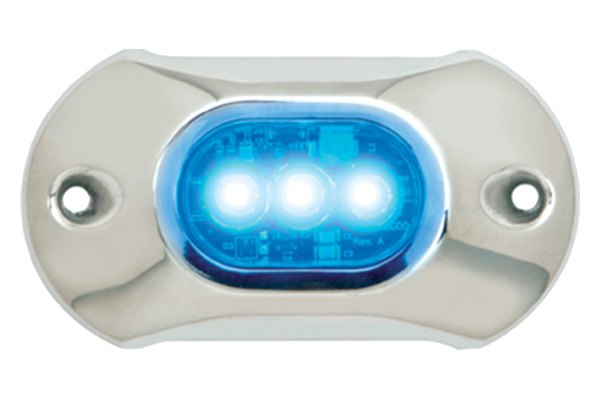 Attwood® - LightArmor (HPX) Series 4" Sapphfire Blue 1360 lm Surface Mount Underwater LED Light