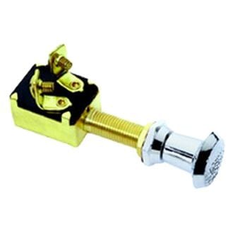 Attwood® - 12 V DC 2-Position Off/On SPST Push-Pull Switch