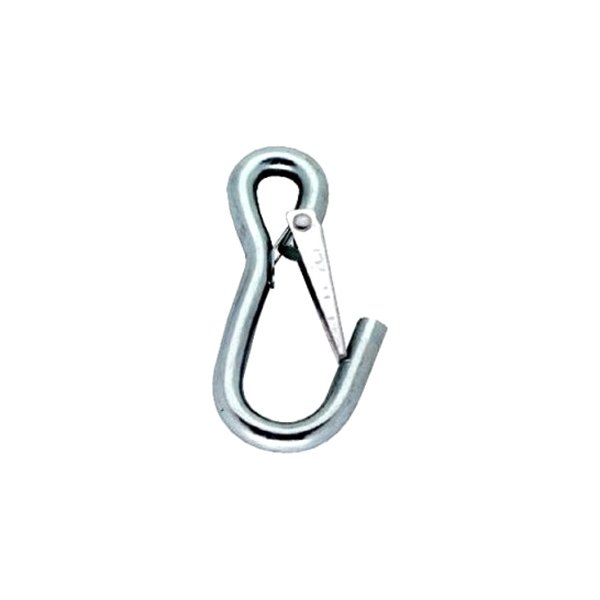 Attwood® - 4" L Zinc Plated Steel Spring-Loaded Snap Hook