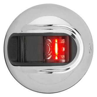 Attwood® - 12" L Horizontal Mount Fold Down Anchor/Masthead LED Light with Base