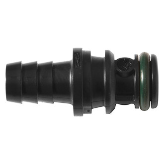 Attwood® - 5/16" NPT x 3/8" Barb Male Plastic Sprayless Connector