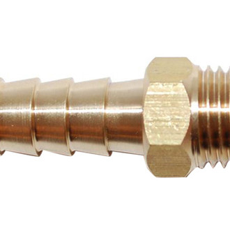 Attwood® - 1/4" NPT(F) to 5/16" Hose I.D Brass Hose/Pipe Adapter