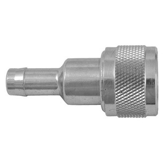 Attwood® 8902-6 - 3/8" Barb Female CP Brass Tank Connector for Mercury Engines