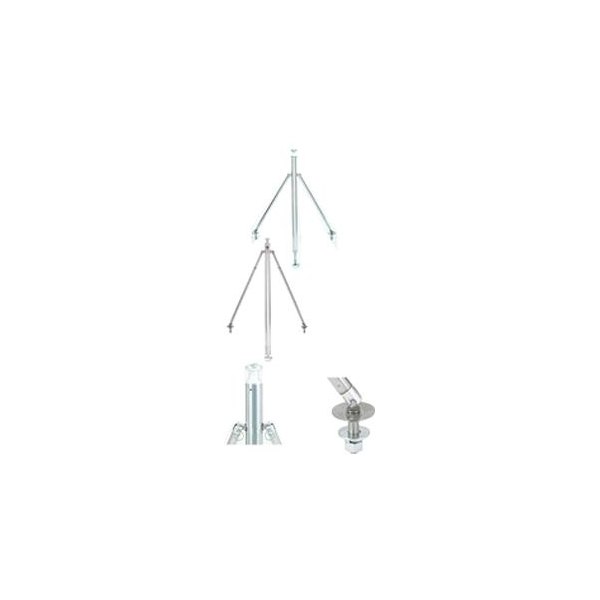 Attwood® - 29" H Cast Stainless Steel Fixed Height Ski Pylon