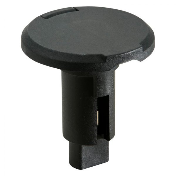 Attwood® - 910T Series Round Black Composite 2-Pin Plug-In Base