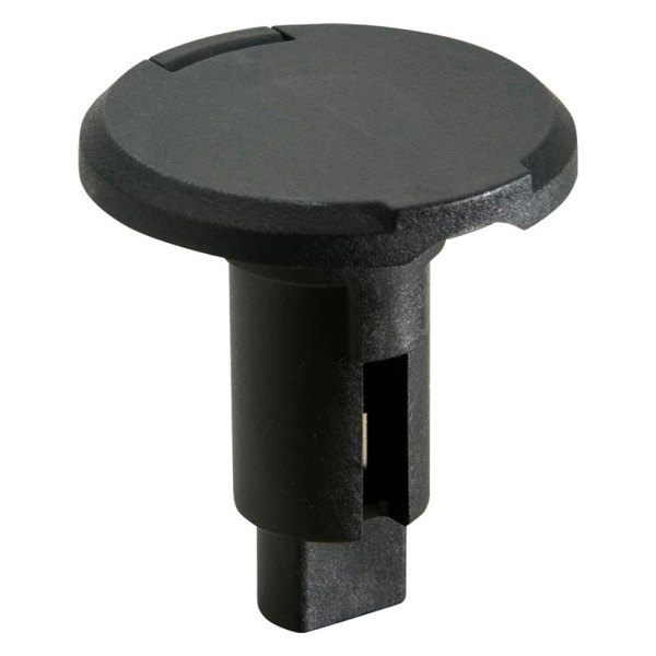 Attwood® - 910T Series Round Black Composite 3-Pin Plug-In Base