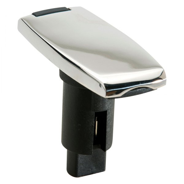 Attwood® - 910T Series Rectangle Stainless Steel Cover 2-Pin Plug-In Base