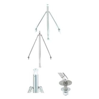 Attwood® - Cast Stainless Steel Fixed Height Ski Pylon