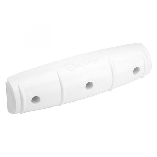 Attwood® - SoftSide 18" L x 4-1/2" H x 3-1/2" T White PVC Straight Mount Dock Bumper