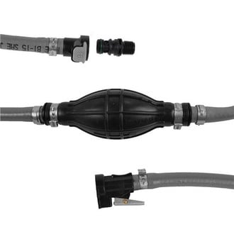 Attwood® - 3/8" x 6' Type B1 Fuel Hose with Bulb and Tank & Hose Connectors for BRP Engines