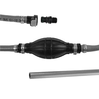 Attwood® - 3/8" x 6' Type B1 Fuel Hose with Bulb, Tank & Engine Ends Connectors