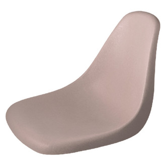 Attwood® - 16" H x 18" W x 21" D Gray Molded Bucket Seat Shell