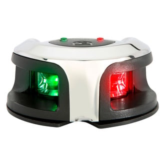 Attwood® - Light Armor™ Stainless Steel Deck Mount Bi-Color LED Light