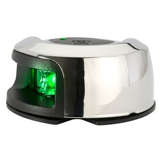 Attwood® - Light Armor™ Stainless Steel Deck Mount Starboard Side LED Light
