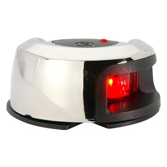 Attwood® - Light Armor™ Stainless Steel Deck Mount Port Side LED Light