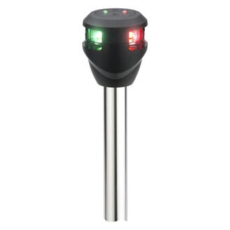 Attwood® - Light Armor™ Straight 14" L 2-Pin Locking-Collar Bi-Color Pole LED Light
