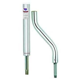 Attwood® - Lock'N-Pin™ 13" H x 3/4" D Aluminum Threaded Fixed Post, Aftermarket