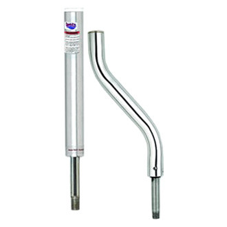 Attwood® - Lock'N-Pin™ 24" H x 3/4" D Aluminum Non-Threaded Fixed Post, Aftermarket