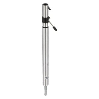 Attwood® - Lock'N-Pin™ 24"-30" H x 3/4" D Aluminum Threaded Power Adjustable Post for 3/4" Pin Seat Mount