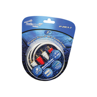 Audiopipe® - Oxygen Free 2-Channel RCA Audio Cable