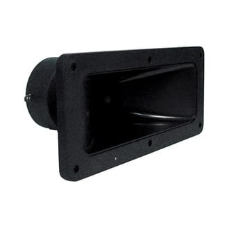Nippon America® - 120W 1-Way 8-Ohm 7-1/2" x 3-1/4" Black Horn Speaker