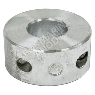 B&S Marine Anodes® - 1.125" D Zinc Donut Collar Shaft Anode