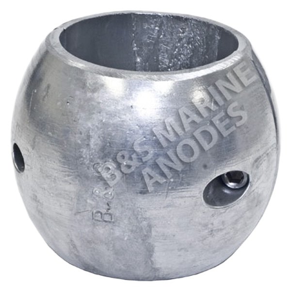 B&S Marine Anodes® - 3.5" D Zinc Barrel Collar Shaft Anode