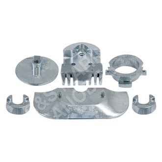 B&S Marine Anodes® - MerCruiser Zinc Anode Kit