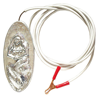 B&S Marine Anodes® - Zinc Mermaid Hanging Anode with Cable