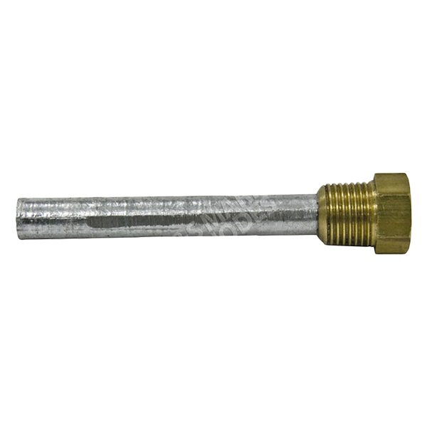 B&S Marine Anodes® - 1.875" L x 0.125" D 1/8" NPT Zinc Pencil Anode with Bronze Plug