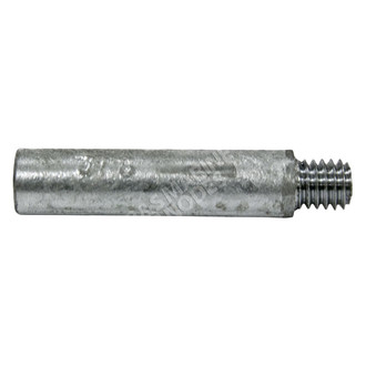 B&S Marine Anodes® - 2" L x 0.375" D Zinc Pencil Anode W/O Plug