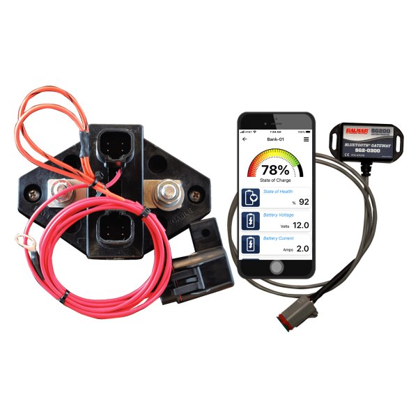Balmar® - SG205 In-Dash Mount Battery Monitor Kit