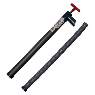 Beckson® - Thirsty-Mate™ 24" L x 1-3/4" Dia. 600 GPH Manual Piston Utility Pump with 24" L Flexible Hose
