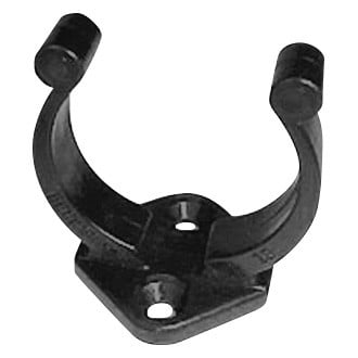 Beckson® - Clipper™ Black Plastic Clip for 1-1/8"-1-3/8" D Tubes, 2 Pieces