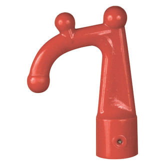 Beckson® - Red Boat Hook End for 1" D Tubes