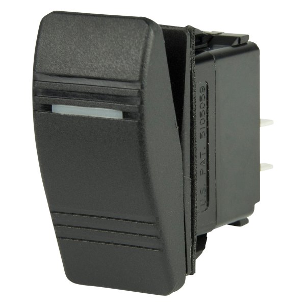 BEP® - 12 - 24 V DC 15/20 A Off/On 2-Pole 2-Circuit Single Throw DPST LED Rocker Switch