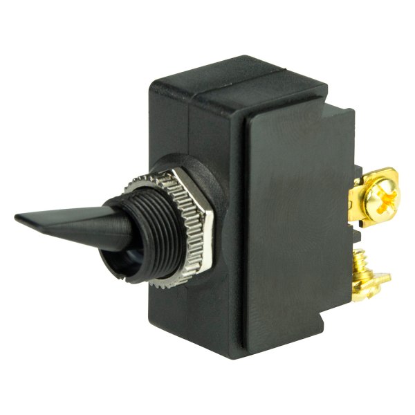 BEP® - 12 V DC 25 A Off/On 1-Pole 1-Circuit Single Throw SPST Toggle Switch with #6-32 Screw