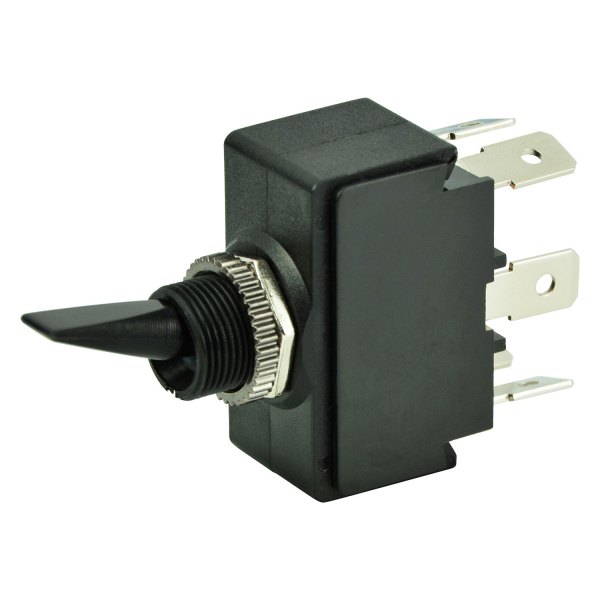 BEP® - 12 V DC 25 A On/Off/On 2-Pole 2-Circuit Double Throw DPDT Toggle Switch