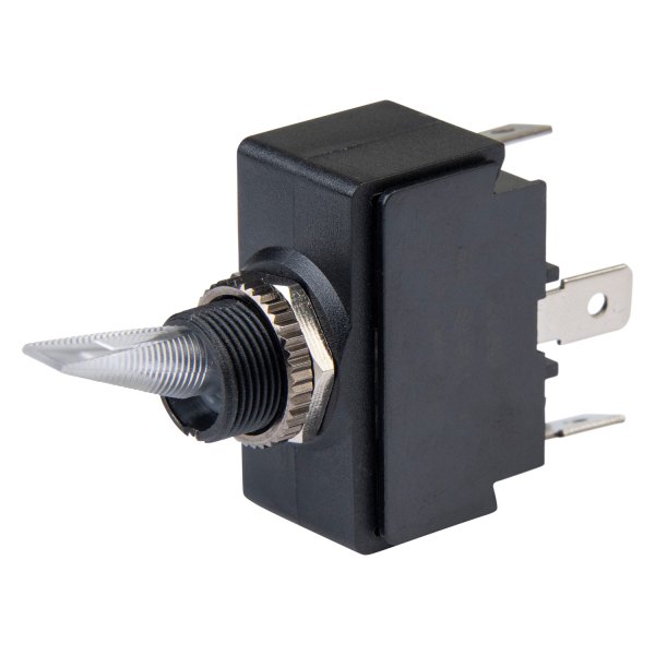BEP® - 12 V DC 25 A Off/On 1-Pole 1-Circuit Single Throw SPST Lighted Toggle Switch with 1/4" blade