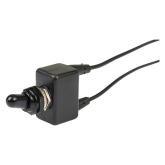 BEP® - 12 V DC 25 A Off/On PVC 1-Pole 1-Circuit Single Throw SPST Toggle Switch with Wire Lead