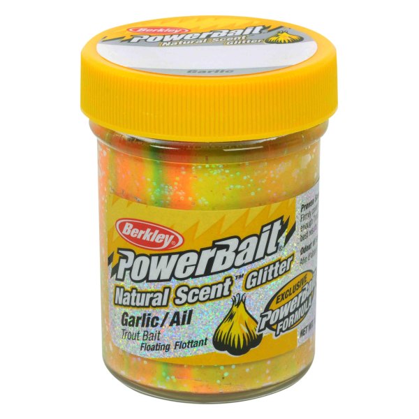 Berkley® - PowerBait™ 1.8 lb Natural Glitter Trout Rainbow Dough Bait