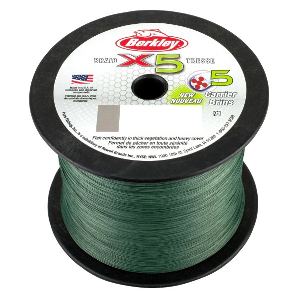 Berkley® - 2188 yd 20 lb Low-Vis Green x5 Braided Line