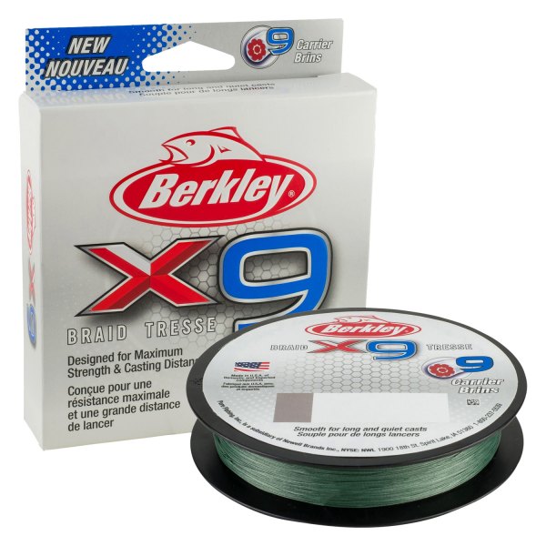 Berkley® X9BFS20-22 - Superline 164 yd 20 lb Low-Vis Green X9