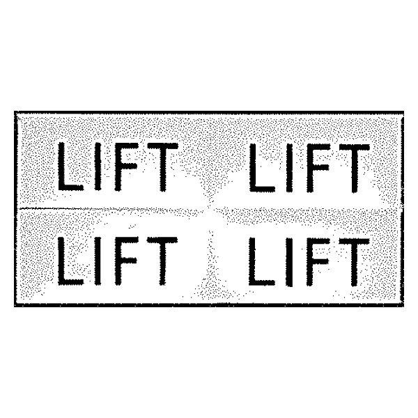 Bernard Engraving® - Identi Label Lift 4 Pack