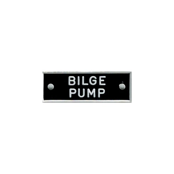 Bernard Engraving® - "Bilge Pump" Plaque